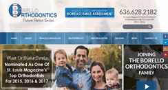 Desktop Screenshot of borelloortho.com